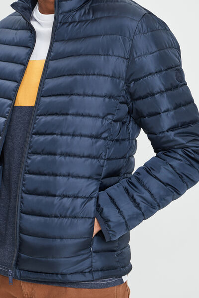 Doudoune droite Creeks bleu marine homme