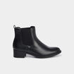 Bottines chelsea noir femme