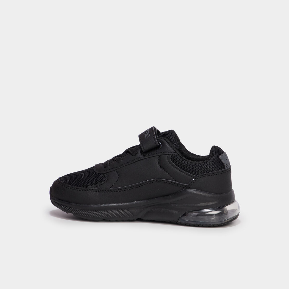 Baskets running &agrave; scratchs Kappa noir gar&ccedil;on