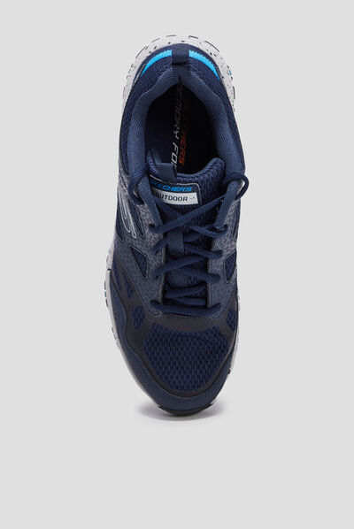Baskets running Skechers Hillcrest bleu marine homme