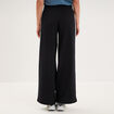 Pantalon de jogging molletonn&eacute; Kappa noir femme