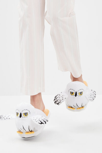 Chaussons Harry Potter ivoire fille