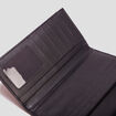 Portefeuille avec rabat marron cognac femme