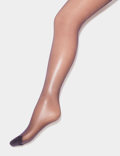 Lot 2 collants 22D DIM Diam's noir femme