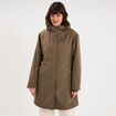 Parka 3-en-1 avec capuche amovible marron fonc&eacute; femme