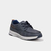Chaussures &agrave; lacets bateau bleu homme