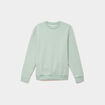 Sweat molleton col rond vert pastel homme