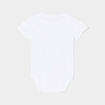 Lot 7 bodies US coton manches courtes blanc bébé