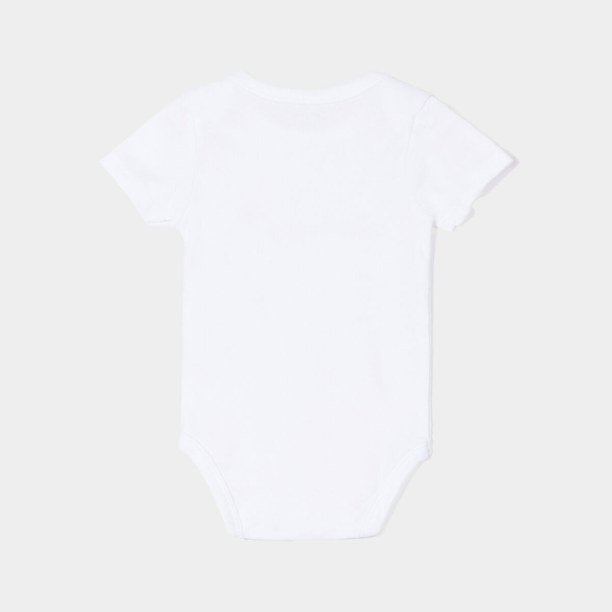 Lot 7 bodies US coton manches courtes blanc bébé