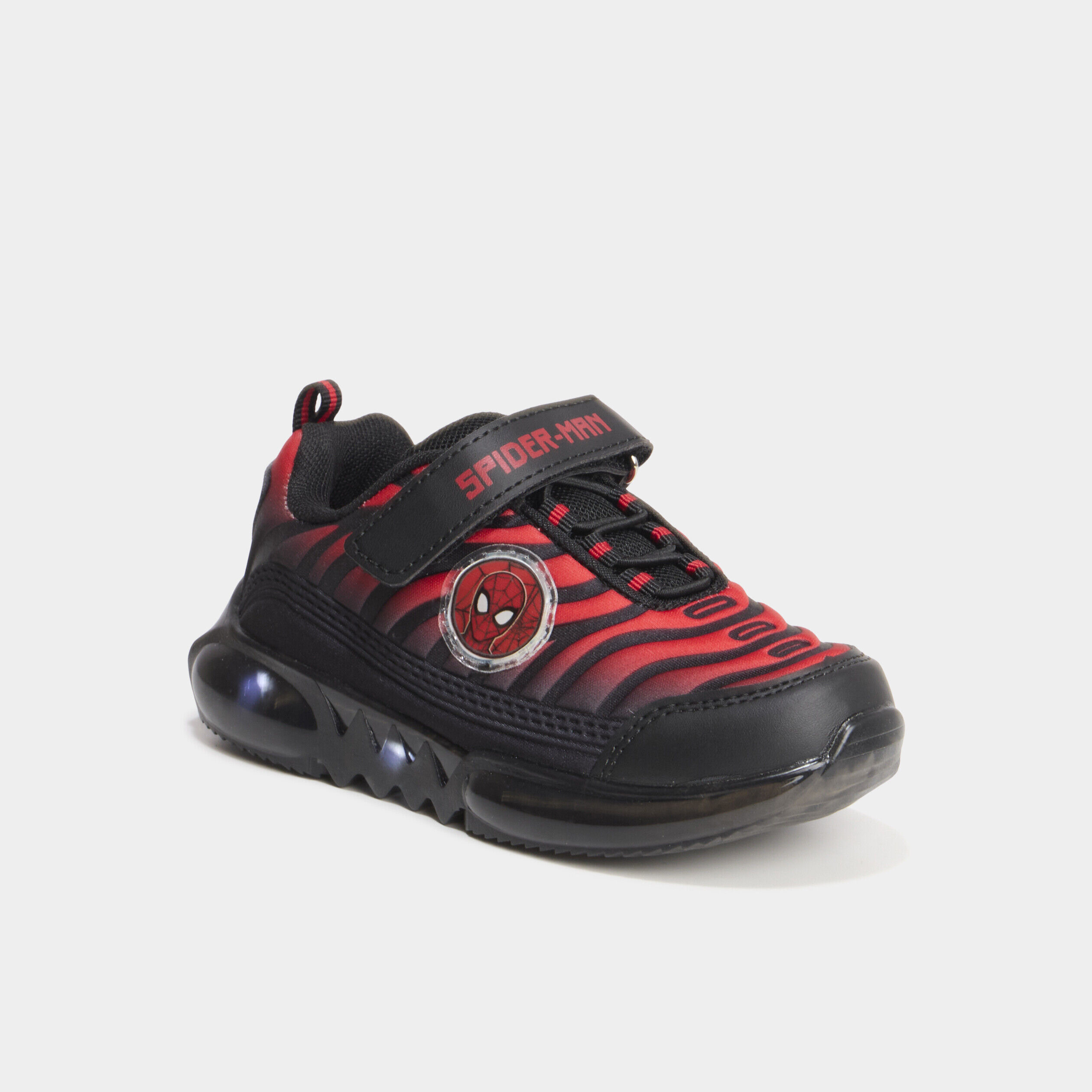 Baskets running lumineuses Spider-Man rouge garçon