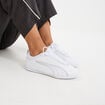 Tennis basses lacets élastiqués Puma blanc femme