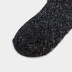 Chaussettes d'int&eacute;rieur La queen noir femme