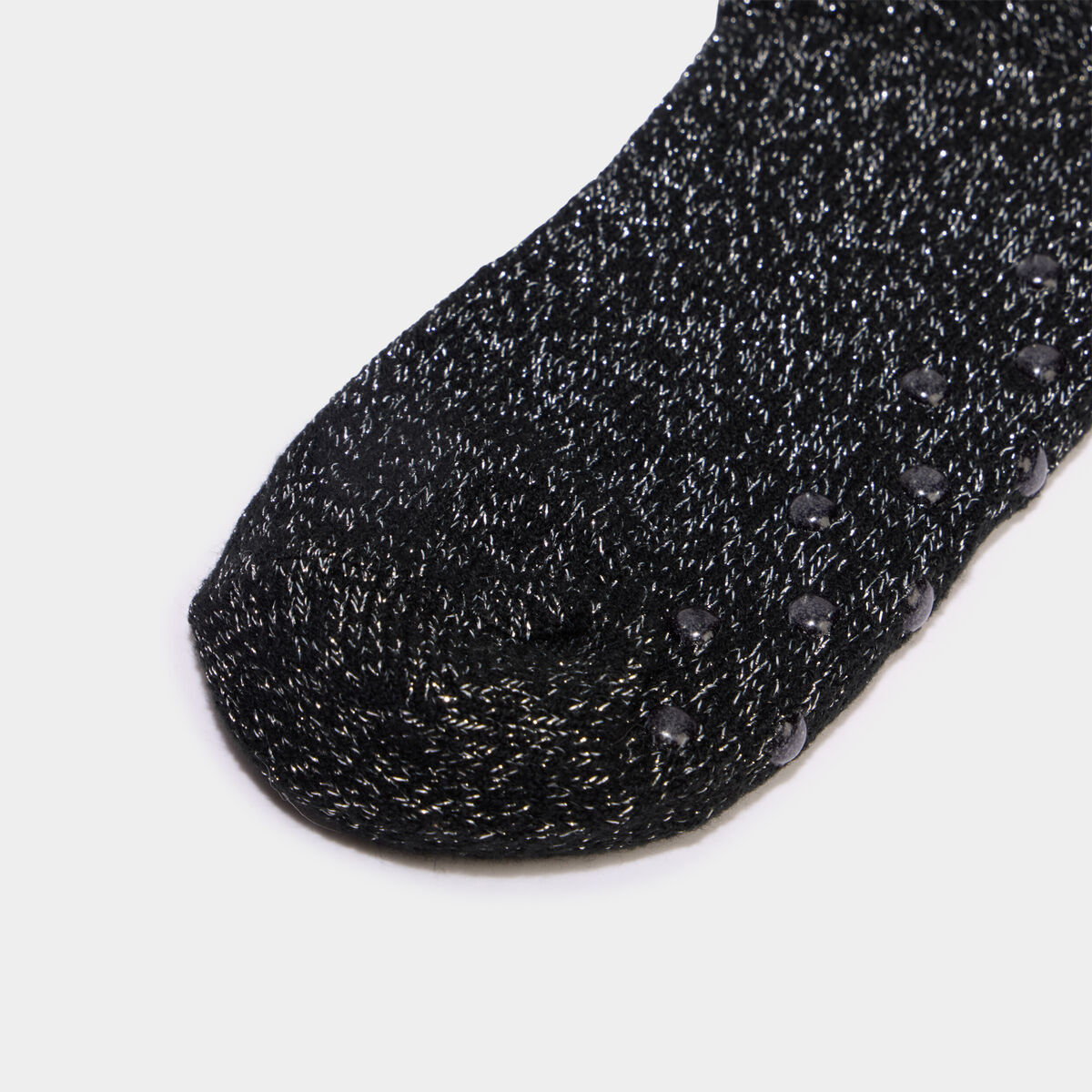 Chaussettes d'int&eacute;rieur La queen noir femme