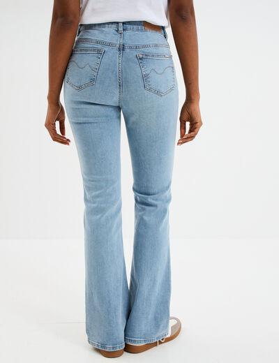 Jeans flare 5 poches Creeks denim double stone femme