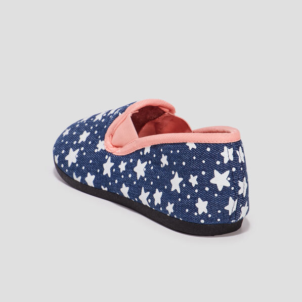 chaussons sans gene denim baby bleu fille Chaussons sans gêne denim baby bleu fille