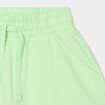 Short de jogging taille &eacute;lastiqu&eacute;e vert clair fille