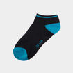 Lot 5 paires chaussettes invisibles multicolore gar&ccedil;on