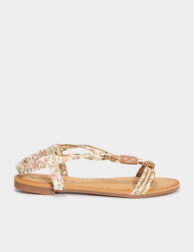 Sandales Mosquitos blanc femme