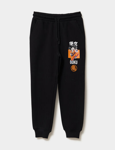 Pantalon de jogging droit Dragon Ball noir garçon