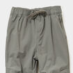 Pantalon droit doublé taille élastiquée vert kaki bébé garçon