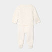 Ensemble 3 pi&egrave;ces dors-bien body gilet creme b&eacute;b&eacute;
