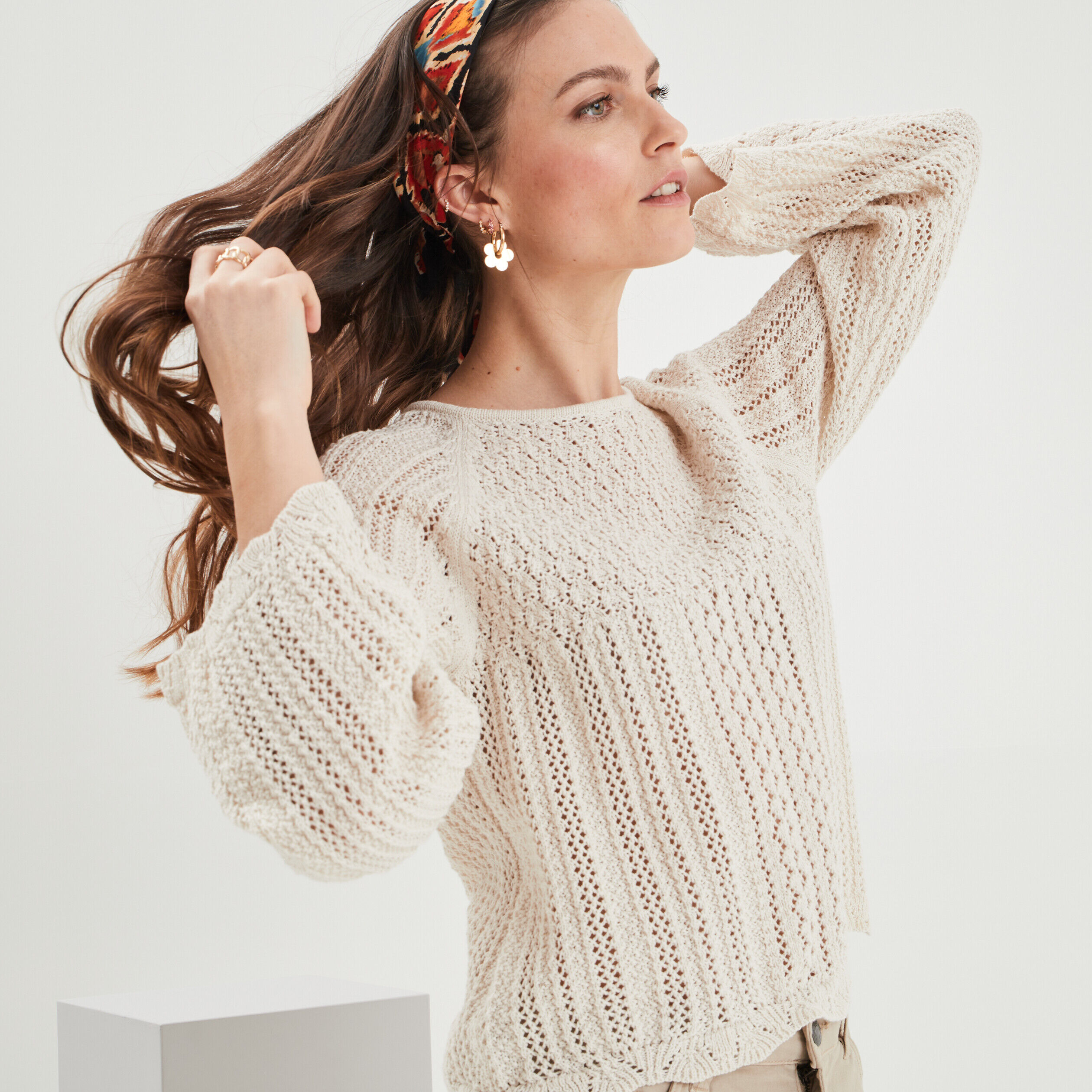 Pull coton 2025 femme pas cher