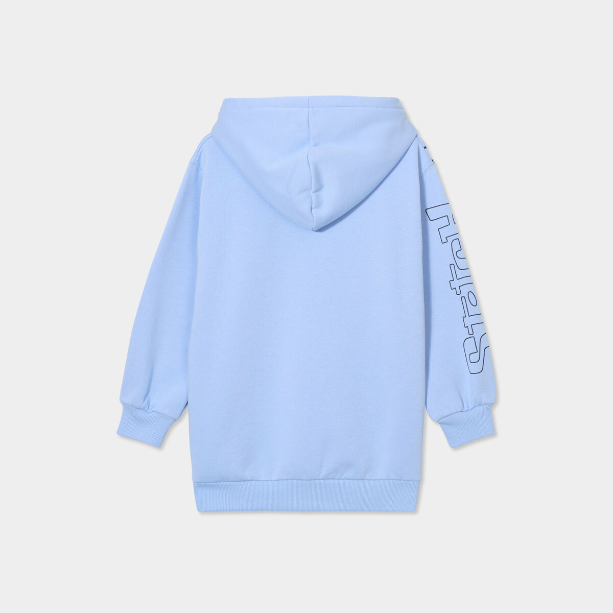 Sweat à capuche hoodie Stitch bleu fille