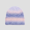 Bonnet tricoté multicolore fille
