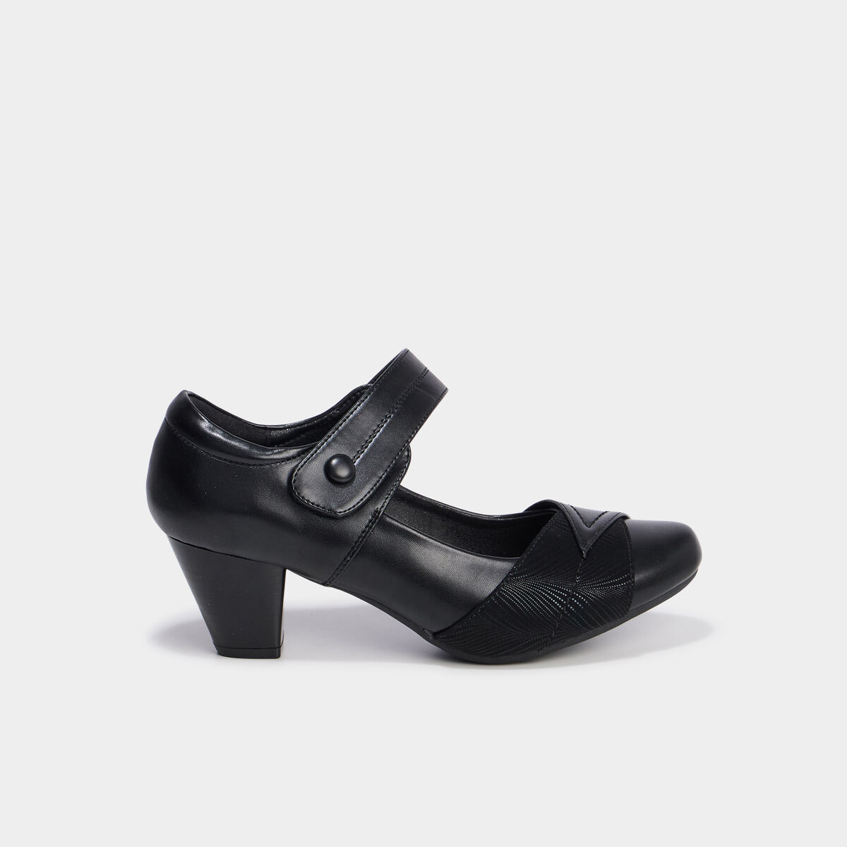 Escarpins &agrave; talons noir femme