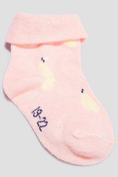 Lot 3 paires chaussettes multicolore bébé fille