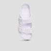 Mules de plage plateformes blanc femme