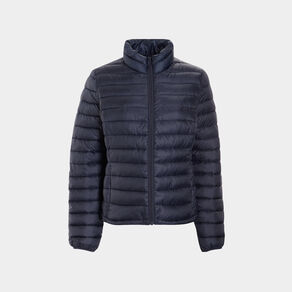 doudoune legere droite courte bleu marine femme Doudoune légère droite courte bleu marine femme