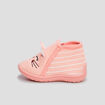 Chaussons bottillons rose b&eacute;b&eacute; fille