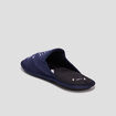 Chaussons mules meilleur papa bleu homme