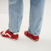 Jean balloon taille haute cropped coton denim triple stone femme