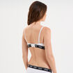 Soutien-gorge embo&icirc;tant padd&eacute; &eacute;lastiqu&eacute; blanc femme