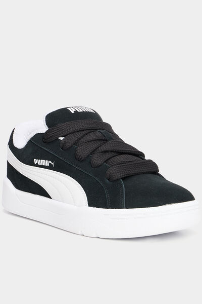 Baskets basses &agrave; lacets Puma noir femme