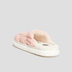 Chaussons mules matelassés Liberto rose femme