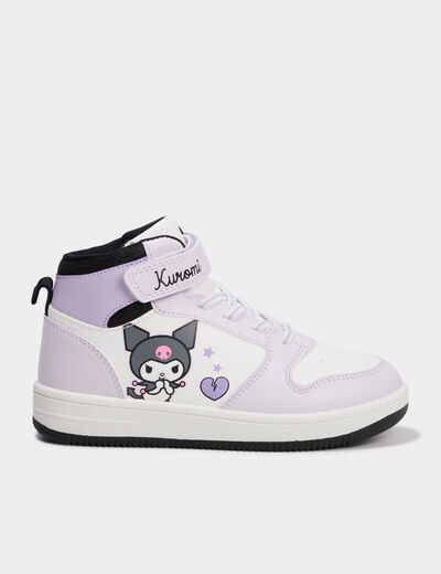 Baskets montantes Hello Kitty Kuromi violet fille
