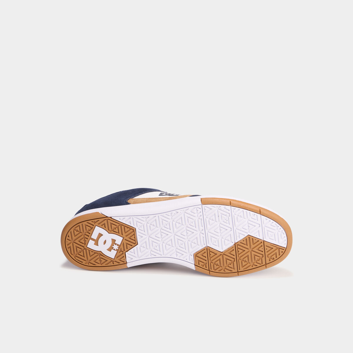 Baskets en cuir su&eacute;dine antid&eacute;rapantes bleu homme