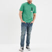 T-shirt manches courtes Marvel Hulk vert homme