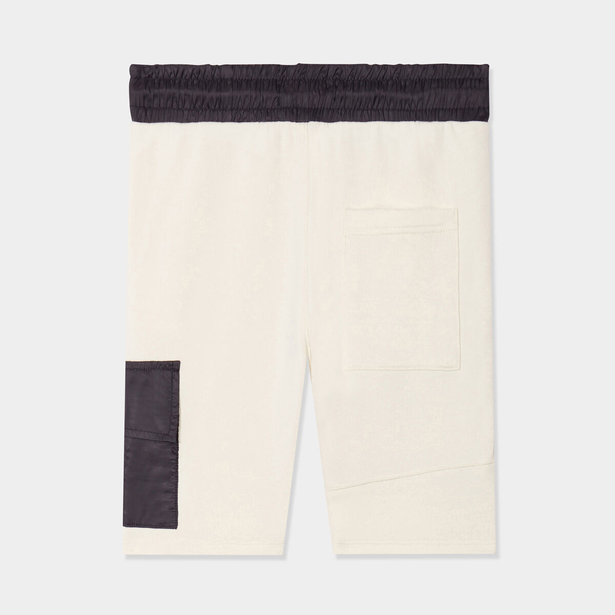 Short jogging droit Liberto ecru garçon
