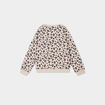 Sweat col rond manches longues sable fille