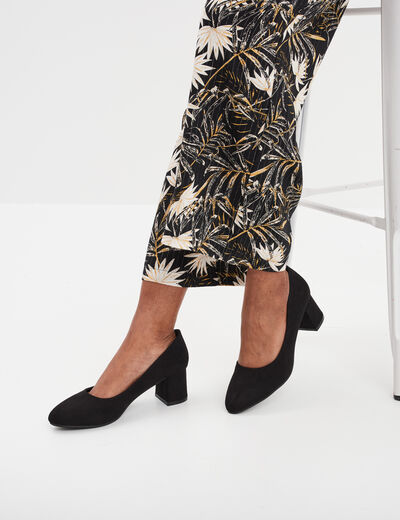 Escarpins à talons noir femme