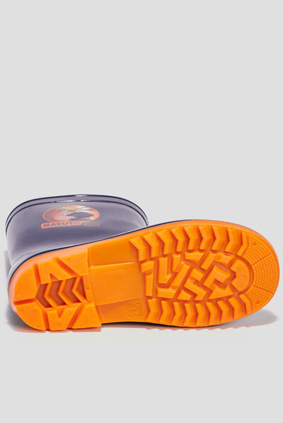 Bottes de pluie Naruto bleu marine garçon