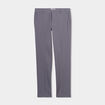 Pantalon droit avec pinces gris foncé homme