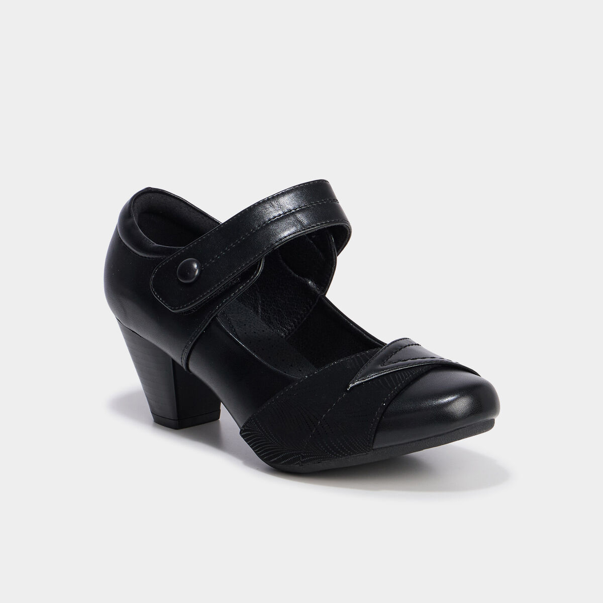 Escarpins &agrave; talons noir femme