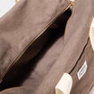 Sac bowling gris foncé femme