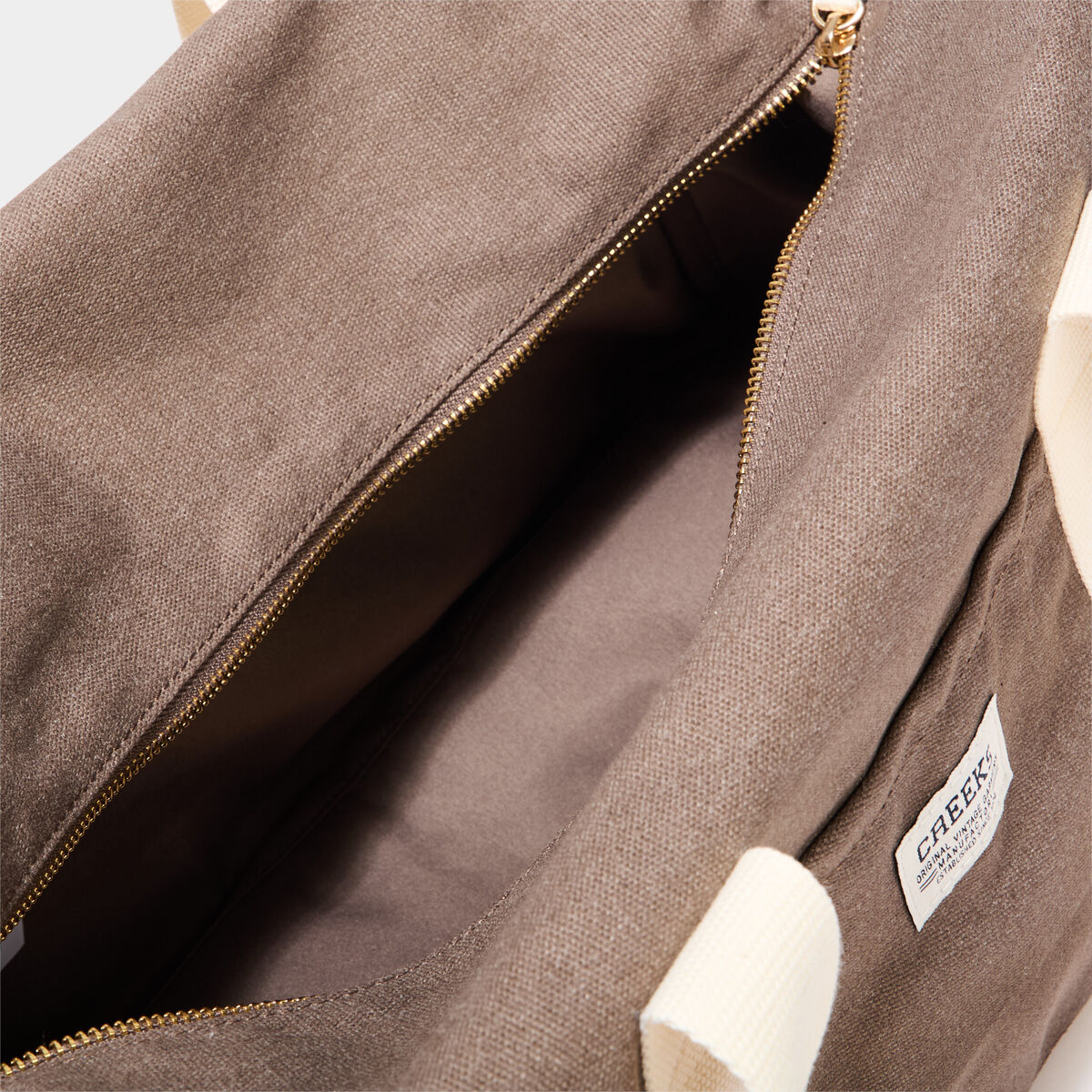 Sac bowling gris foncé femme