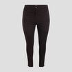 Pantalon slim 5 poches noir femme grande taille